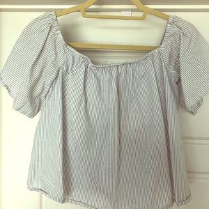 Off the shoulder top